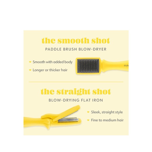 NWT Drybar The Smooth Shot Paddle Blow Dryer Brush - Picture 6 of 8